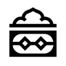 Ramadã linha ícone