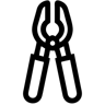MORSETTO linea icona