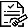 agreement line icon