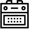 amplifier line icon