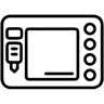 جهاز خط أيقونة