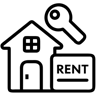rental property line icon