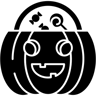 Halloween gefüllt Icon