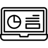 analysis line icon