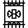 dragon boat line icon