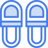 slippers two color icon