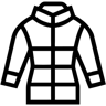 夹克 线条 图标