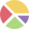 pie chart flat icon