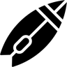 冲浪板 填充 图标