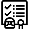 driving lesson line icon