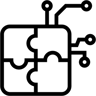 Algorithmus linie Icon