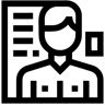 员工 线条 图标