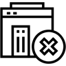 error line icon