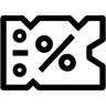 تخفيض خط أيقونة