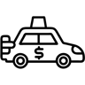 taxi line icon