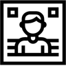 QR-Code-Scan linie Icon