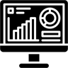 analytics filled icon