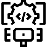 coding line icon