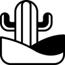 cacti duotone icon