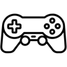 Gamecontroller linie Icon