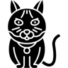 siamese cat filled icon