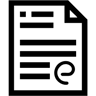 dokumentieren linie Icon