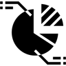 pie chart filled icon