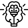 brain line icon