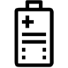battery line icon