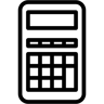 计算器 line 图标