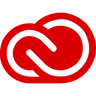 adobe cc flat icono