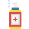 spray bottle flat icon