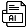 AI-Datei line Icon