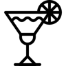 カクテル line アイコン