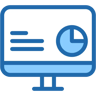 analysis two color icon