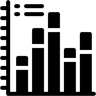 analytics filled icon