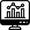 analytics duotone icon