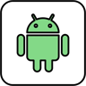 android çizgisel renk simge