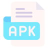 apk file flat icon