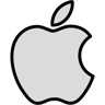 manzana lineal-color icono