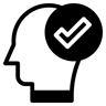 persetujuan duotone ikon