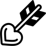 射箭 duotone 图标