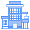 建筑学 双色 图标