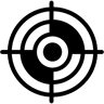 目标 duotone 图标