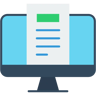 article flat icon