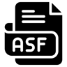 ASF-Datei filled Icon