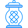 cremation two color icon