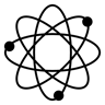 atom dolu simge