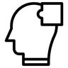 自闭症 line 图标