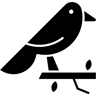 Vogel filled Icon